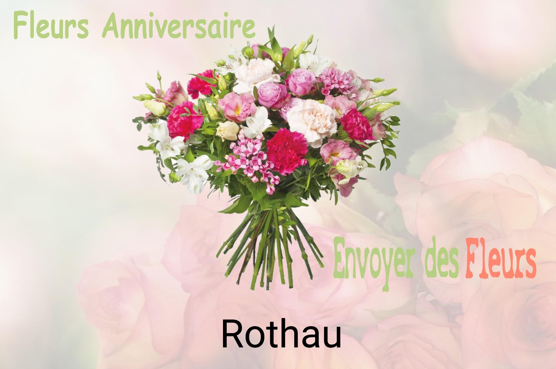Bouquet de fleurs d’anniversaire livré à Rothau