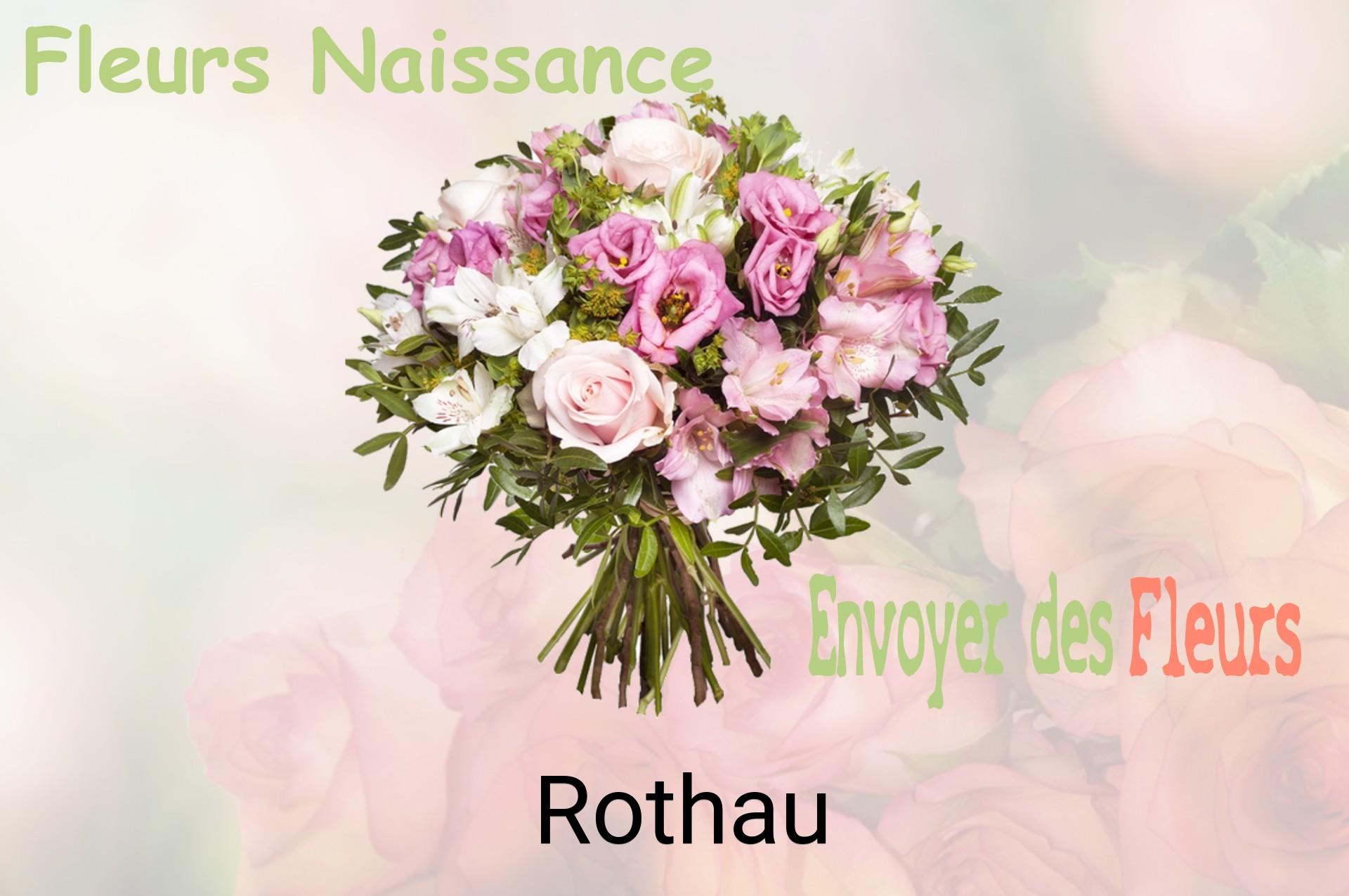 Bouquet de fleurs de naissance livré à Rothau